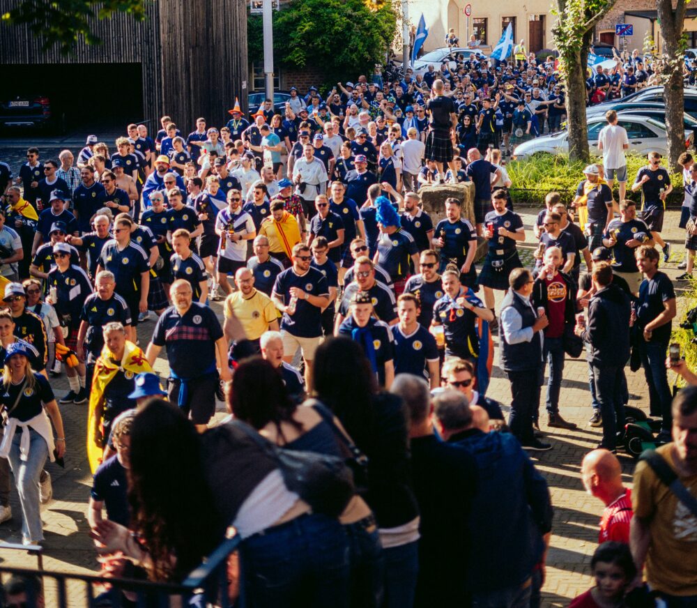 Scotland fans at Euro 2024