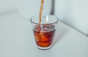 Glass and ice